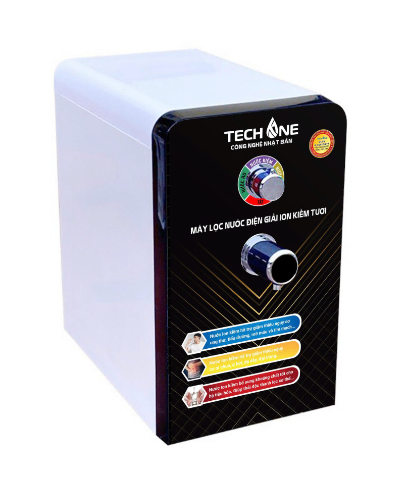 Máy lọc nước điện giải ion kiềm tươi Tech One