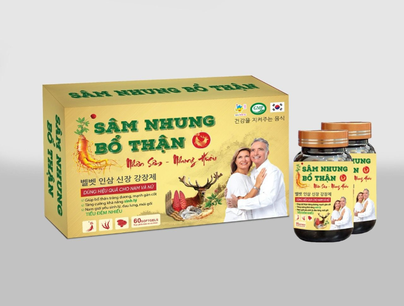 Sâm Nhung Bổ Thận